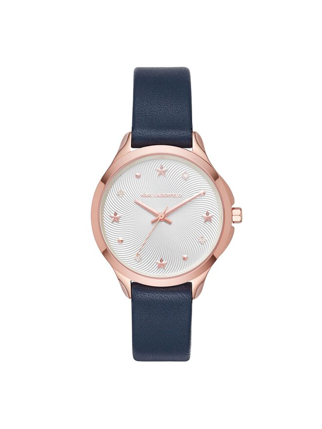 KARL LAGERFELD Laikrodis KARL LAGERFELD Karoline KL3013 Tamsiai mėlyna