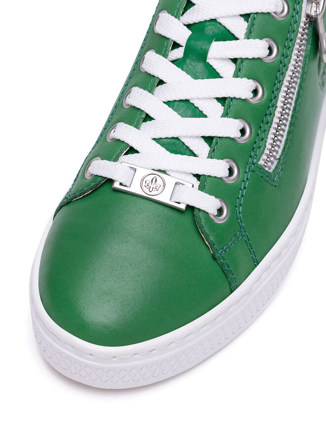 Rieker Sneakersy Rieker L59L1-52 Zelená