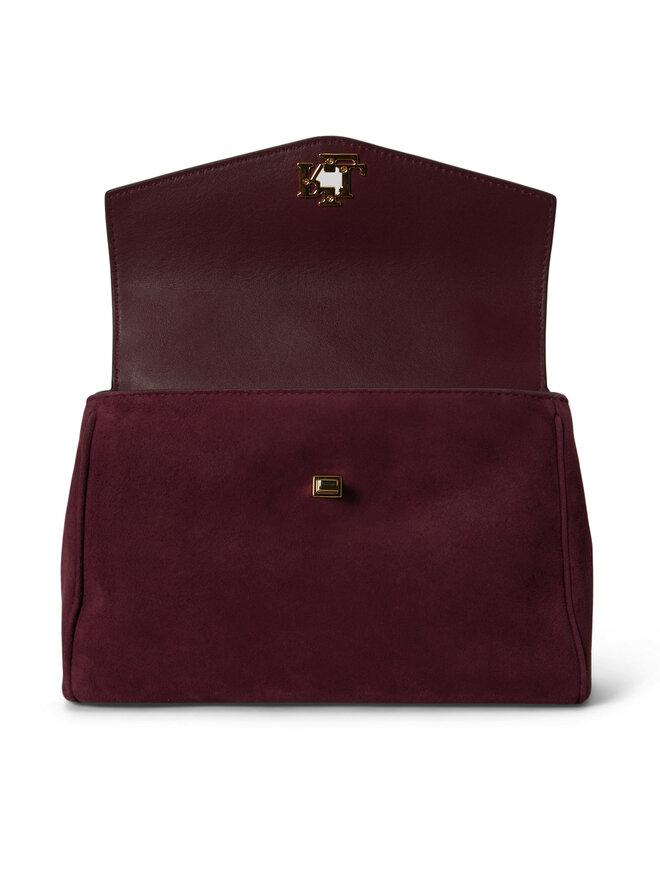 LAUREN RALPH LAUREN Handtasche LAUREN RALPH LAUREN 431P18421002 Dunkelrot