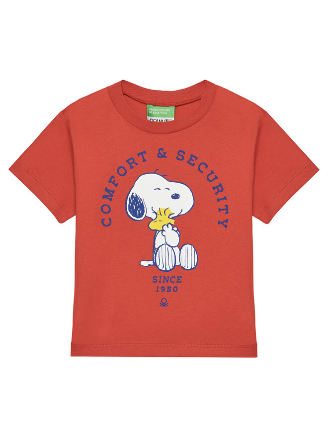 United Colors Of Benetton United Colors Of Benetton Футболка 3X1SG10IB Червоний Regular Fit