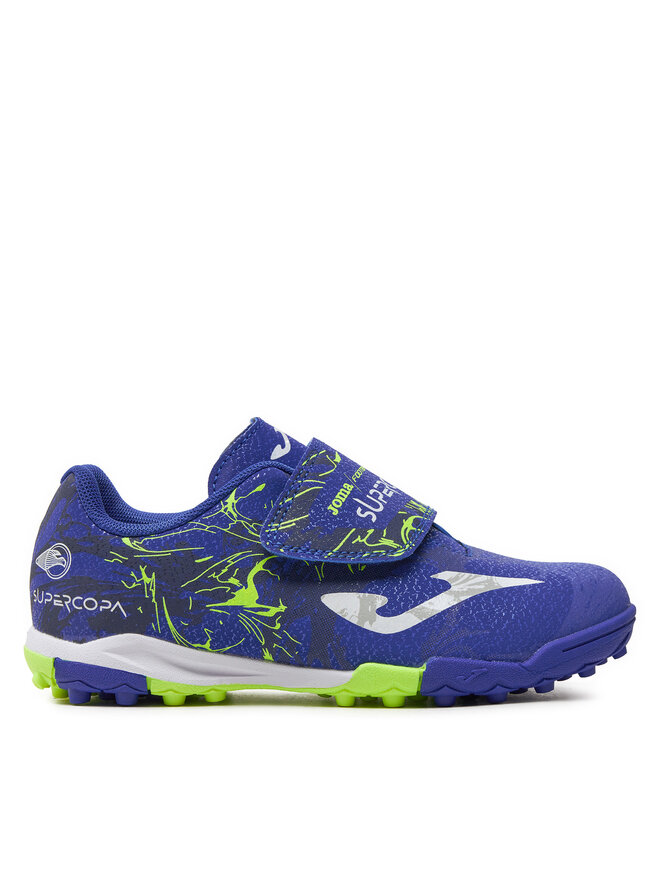 Scarpe da calcio Joma Super Copa Jr Turf SCJW2404TFV Blu escarpe