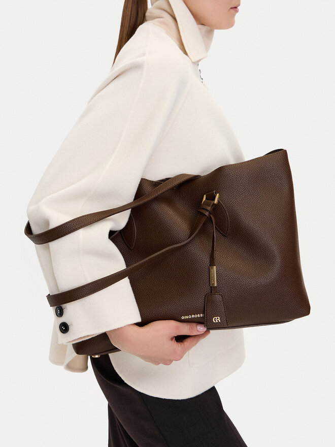 GINO ROSSI Handtasche GINO ROSSI C- LDA9537 Braun