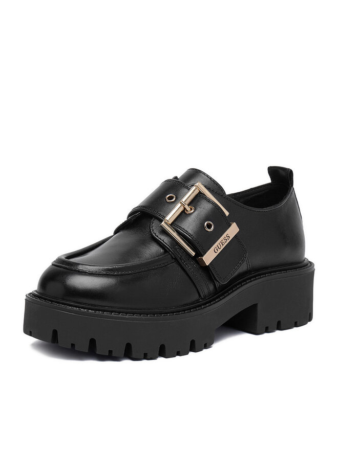 Guess Slipper Guess EO-CI12-LEA-01 Schwarz