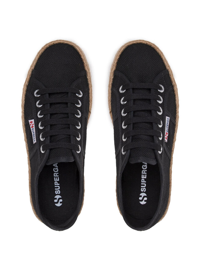 Superga Еспадрильї Superga 2790 Rope S51186W Чорний