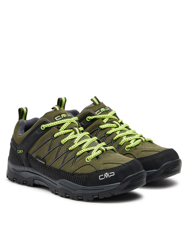 CMP Scarpe da trekking CMP Kids Rigel Mid Trekking Shoe Wp 3Q12944J Verde