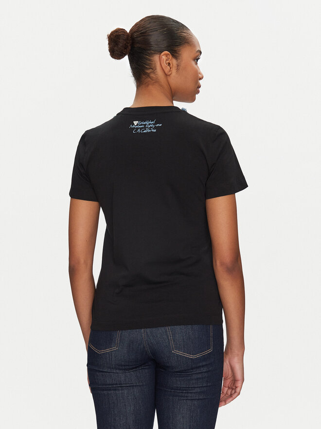 Guess Guess T-Shirt W5GI03 I3Z14 Μαύρο Regular Fit