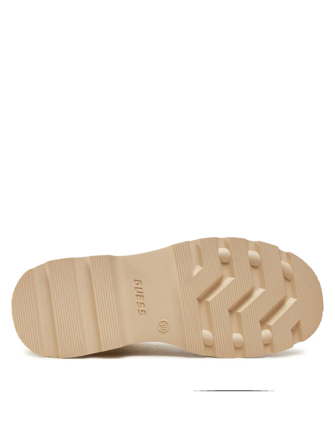 Guess Polokozačky Guess Nerea FLFNER ELE10 Béžová