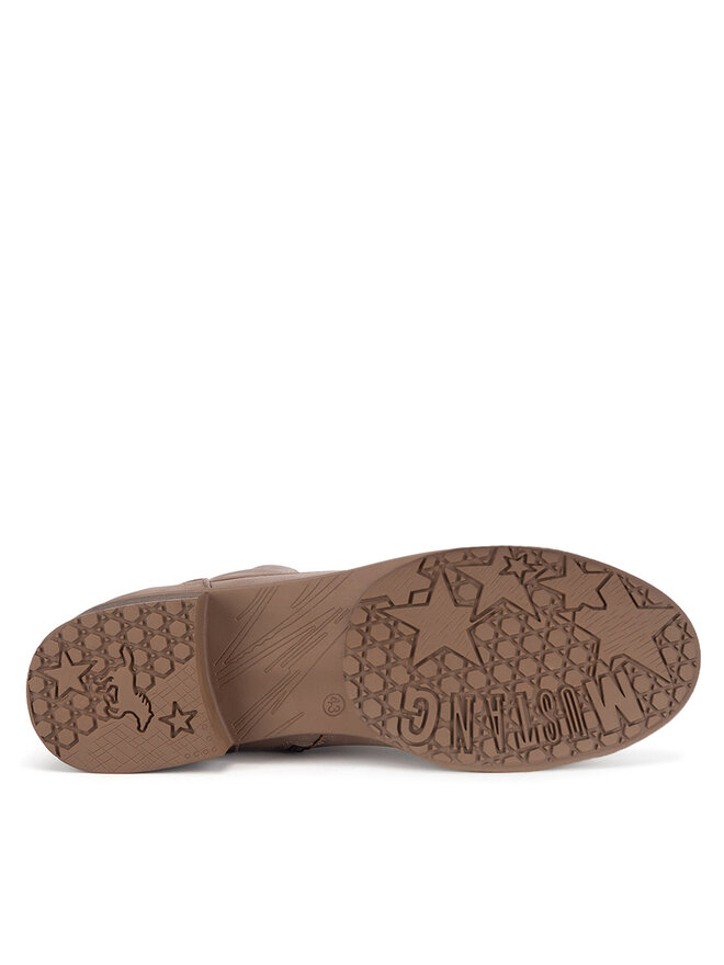 Mustang Schnürschuhe Mustang 1402-502 BIG Beige