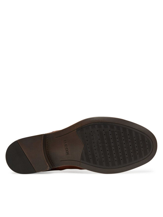 Geox Polobotky Geox U Rezzonico U558QB 000LM C6001 Hnědá