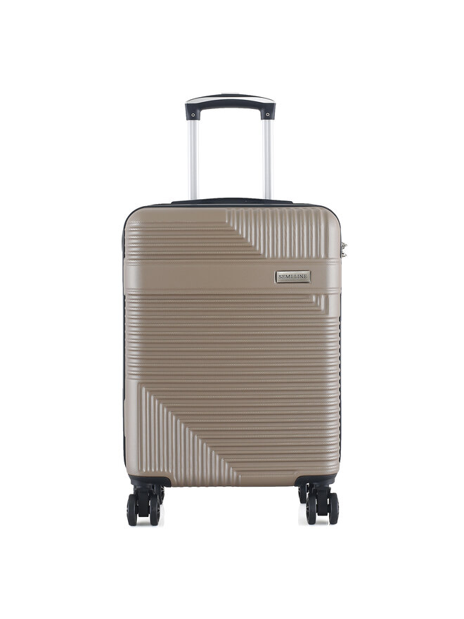 Semi Line Βαλίτσα Καμπίνας Semi Line T5760-2 Καφέ