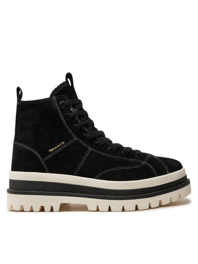 Tamaris Schnürstiefeletten Tamaris 1-25205-43 Schwarz