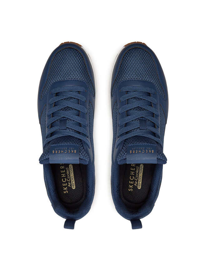 Skechers Sneakersy Skechers Fastime 237016/NVY Tmavomodrá