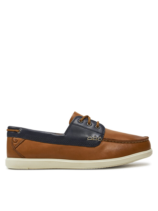Clarks Polobotky Clarks Bratton Boat 26176097 Hnědá