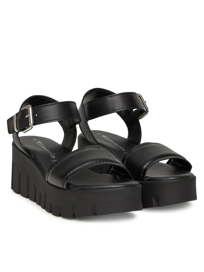 Tamaris Sandály Tamaris 1-28712-42 Černá