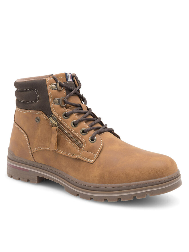 Lanetti Botines planos Lanetti 22MW2042 Marrón