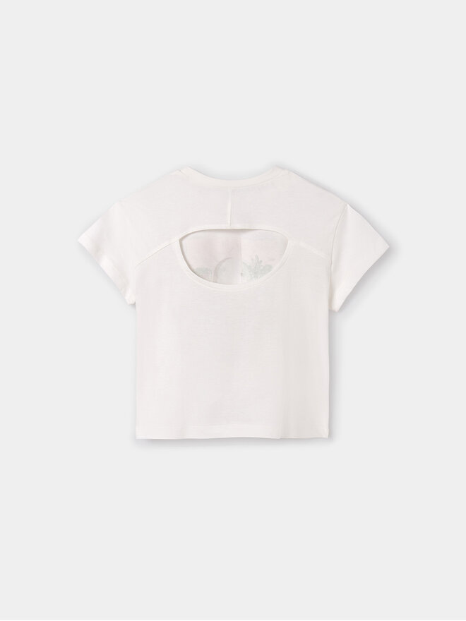 Mayoral Mayoral T-Shirt 6008 Λευκό Regular Fit