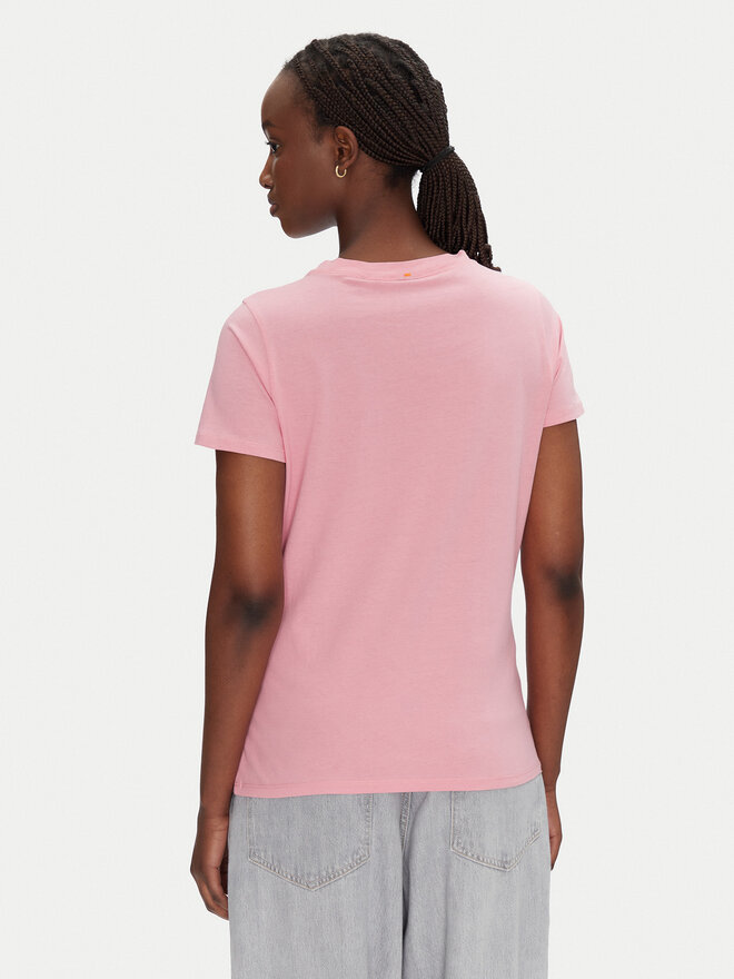 BOSS BOSS Футболка C_Elogo_5 50501139 Рожевий Regular Fit