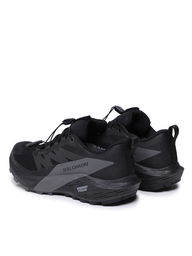 Salomon Pantofi pentru alergare Salomon Sense Ride 5 Gore-Tex L47147600 Negru