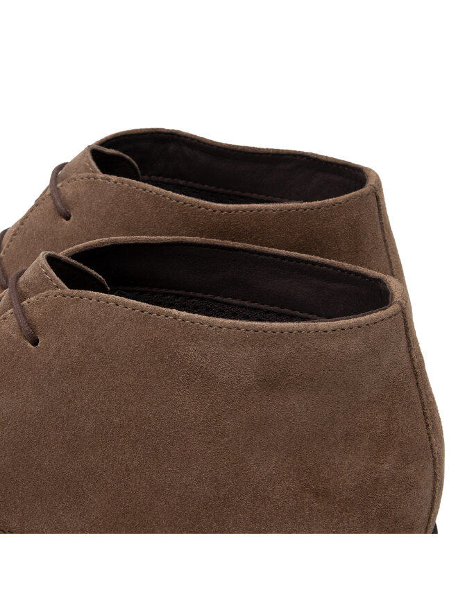Geox Šnurovacia obuv Geox U Claudio A U0458A 00022 C6005 Hnedá