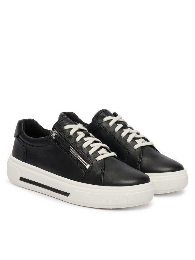Clarks Sneakers Clarks Hollyrose Zip 26185913 Schwarz