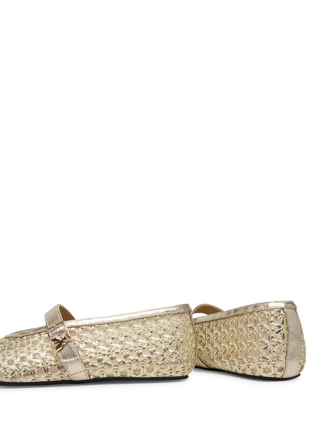 Patrizia Pepe Балетки Patrizia Pepe PPJ376.27 Золотий