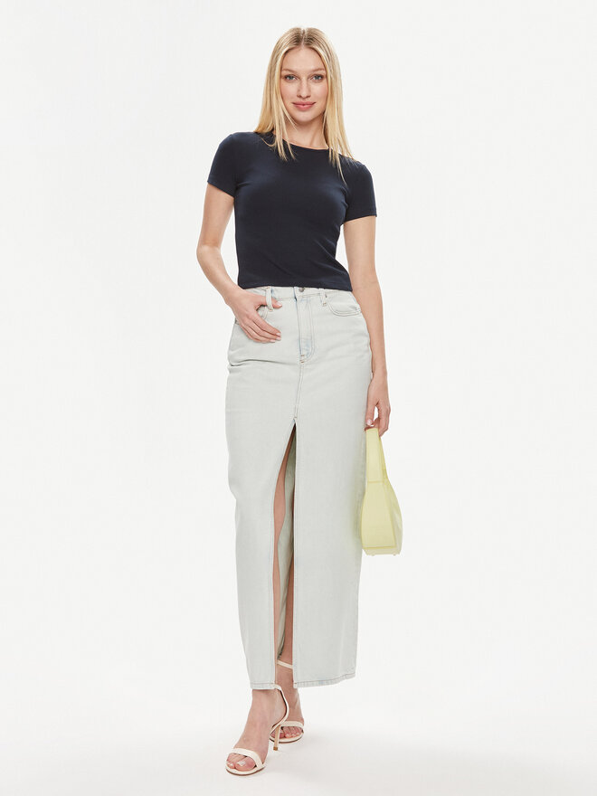 Vero Moda Vero Moda Póló Chloe 10306894 Sötétkék Tight Fit