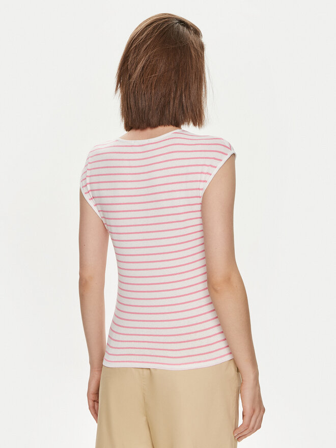 United Colors Of Benetton United Colors Of Benetton T-shirt 3NRAD107J Ružičasta Regular Fit