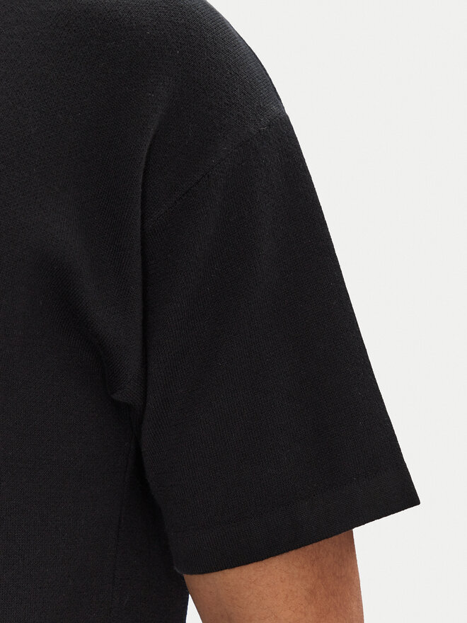 Jack&Jones Jack&Jones Polo marškinėliai Troy 12269617 Juoda Relaxed Fit