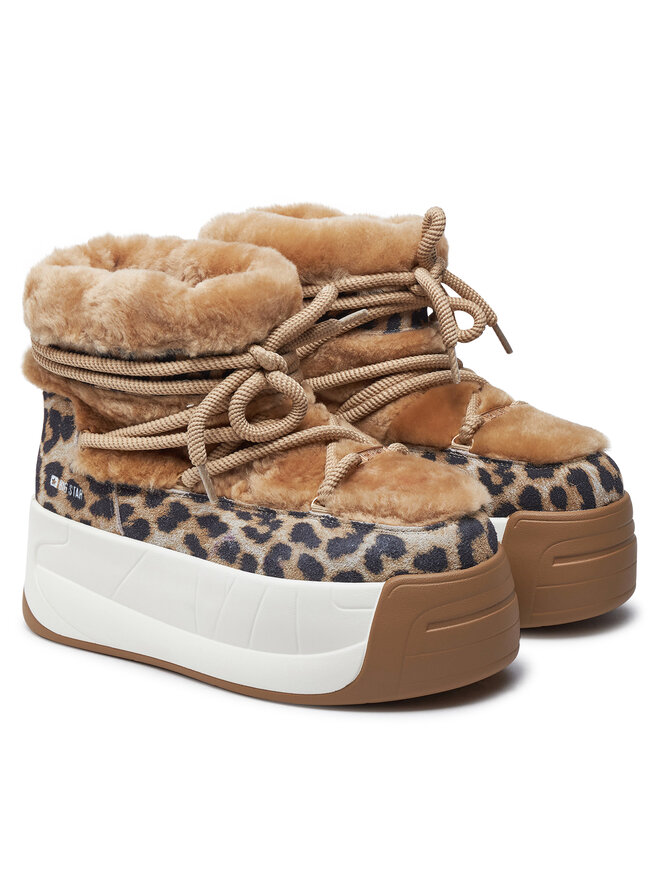 Big Star Shoes Snehule Big Star Shoes OO274A208 Hnedá