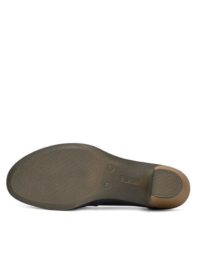 Rieker Półbuty Rieker 40911-00 Czarny