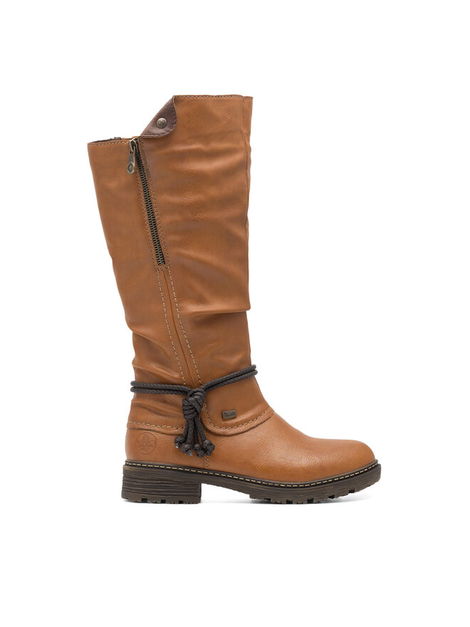 Rieker Kozaki Rieker Z4758-24 Brązowy