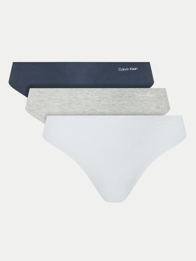 Calvin Klein Underwear Calvin Klein Underwear Набір з 3 пар стрінгів Thong 3Pk 000QD5219E Кольоровий