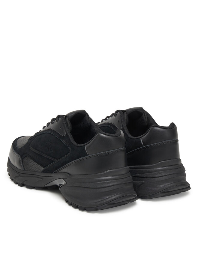 Calvin Klein Jeans Sneakers Calvin Klein Jeans Hike Runner Hf Lth Mix YM0YM01289 Schwarz