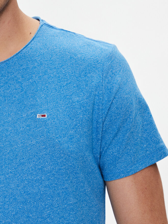 Tommy Jeans Tommy Jeans Camiseta Jaspe DM0DM09586 Azul Slim Fit