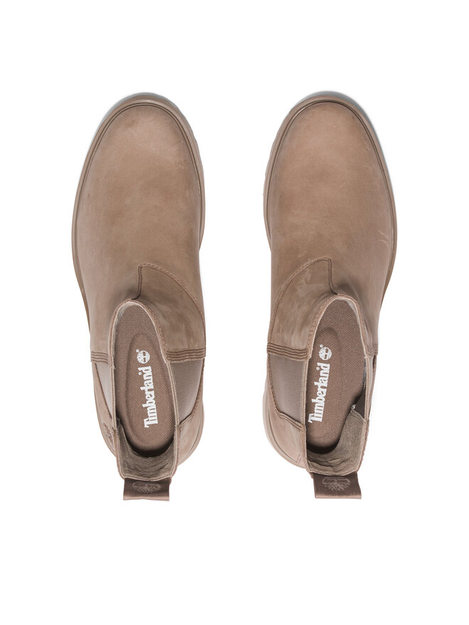 Timberland Μποτάκια με λάστιχο Timberland Carnaby Cool Basic Chlsea TB0A41CW9291 Μπεζ