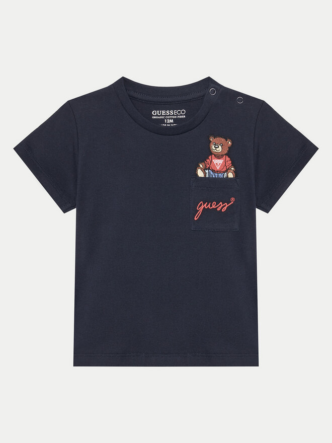 Guess Guess T-Shirt I5RI03 I3Z14 Dunkelblau Regular Fit