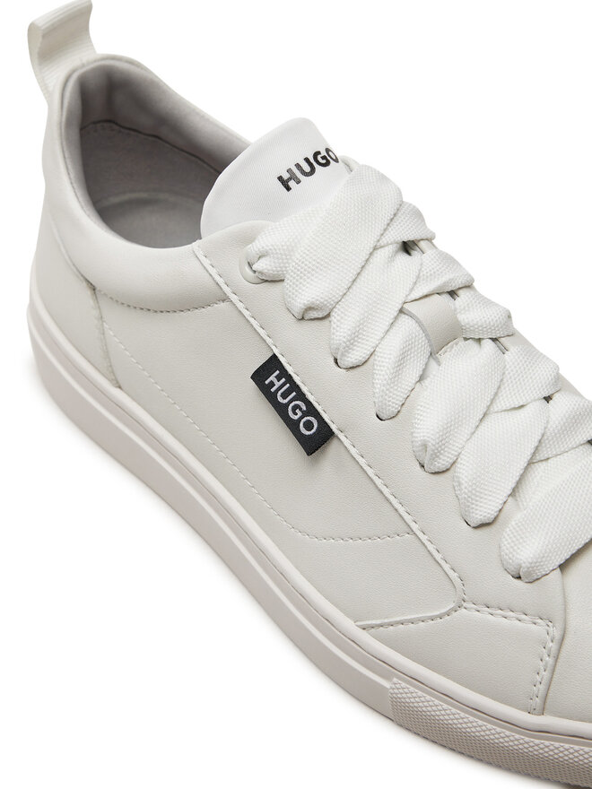 HUGO Sneakersy Hugo Morrie_Tenn 50523527 10263296 01 Biela
