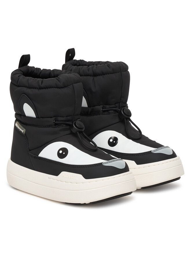 Moon Boot Schneeschuhe Moon Boot Mb Jr Park Tube Mid Animal Wp 80D3440100 S Schwarz