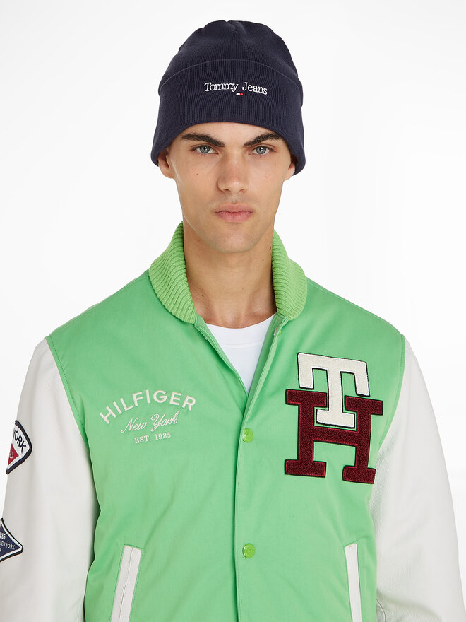 Tommy Jeans Czapka Tommy Jeans AM0AM11340 Granatowy