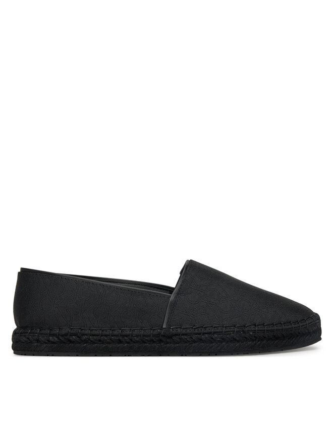 Calvin Klein Espadryle Calvin Klein Flat Espadrille - Jacq HW0HW02467 Czarny