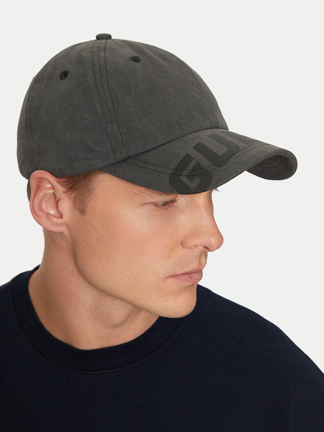Guess Καπέλο Jockey Guess Z4BZ02 WO07T Γκρι
