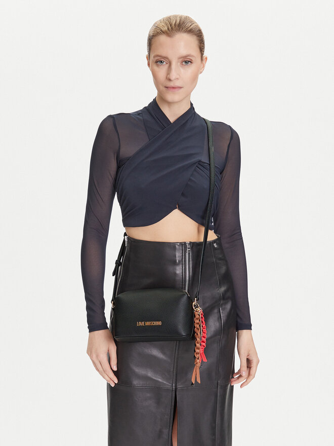 LOVE MOSCHINO Τσάντα LOVE MOSCHINO JC4307PP0MK1100A Μαύρο