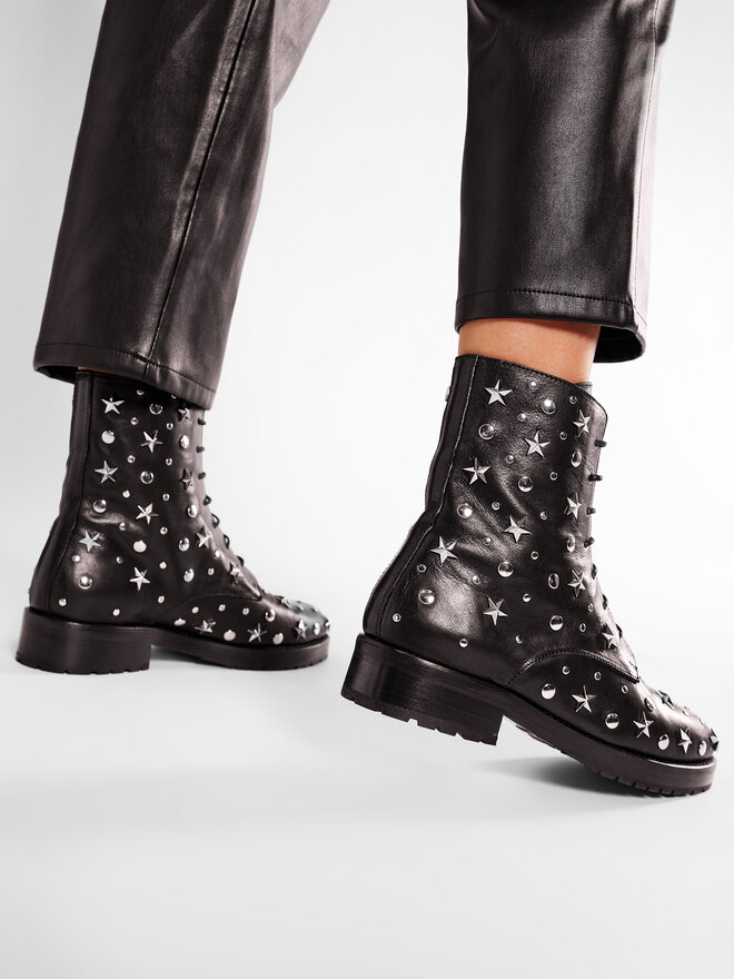Red Valentino Ορειβατικά παπούτσια Red Valentino UQ2S0E15ERX Μαύρο