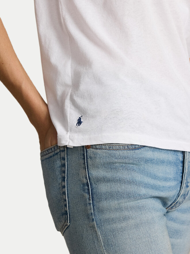 Polo Ralph Lauren Polo Ralph Lauren Camiseta 211891561001 Blanco Relaxed Fit