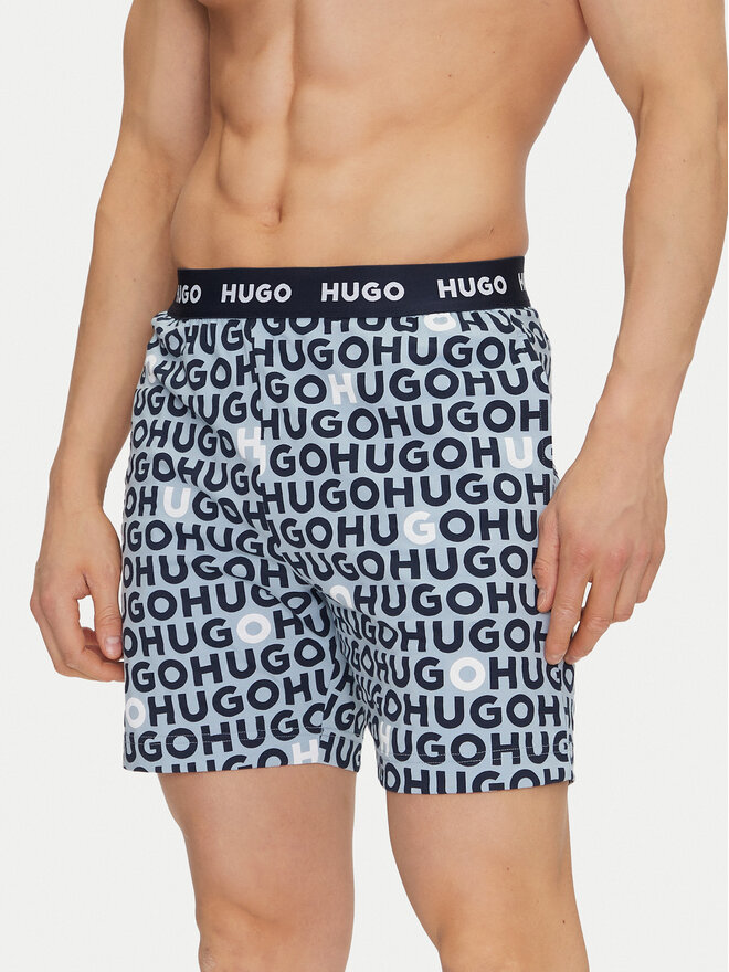 HUGO HUGO Shorts de pijama Tortuga 50540086 Azul Regular Fit