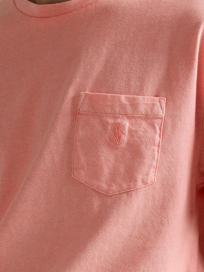 Polo Ralph Lauren Polo Ralph Lauren T-Shirt 710969628005 Rosa Custom Slim Fit