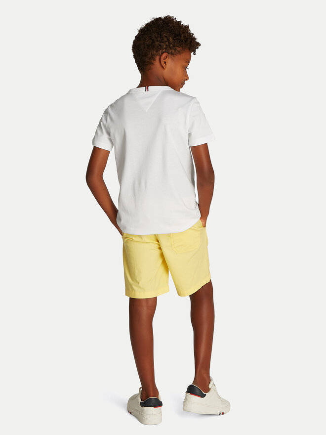 Tommy Hilfiger Tommy Hilfiger Marškinėliai Multiflag KB0KB09532 S Balta Regular Fit