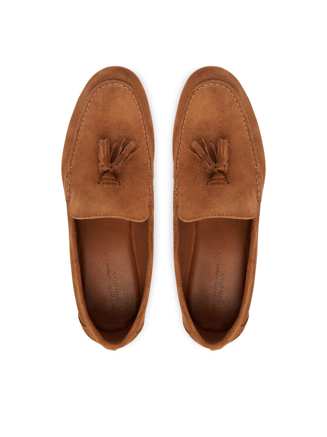 Tommy Hilfiger Slipper Tommy Hilfiger Flex Tassel FM0FM05940 Braun