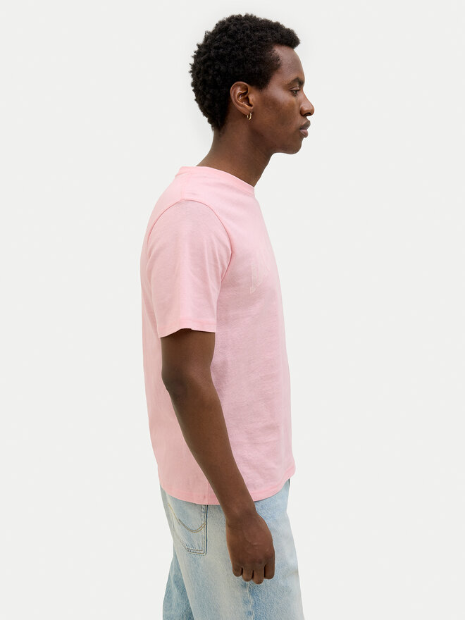 Jack&Jones Jack&Jones Marškinėliai Almeria 12276962 Rožinė Regular Fit