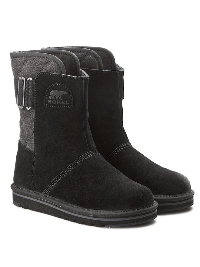 niegowce Sorel Newbie NL2068 Czarny eobuwie .pl